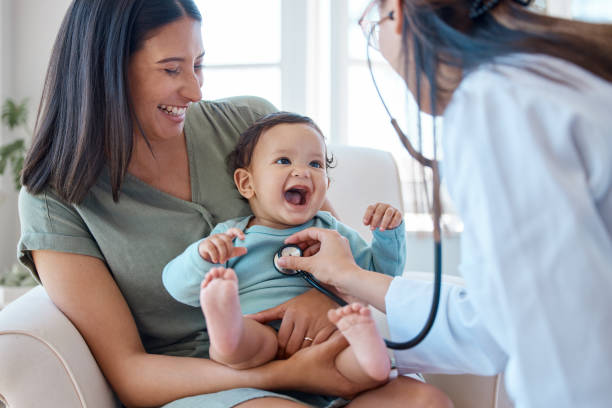 Child at doctor's office